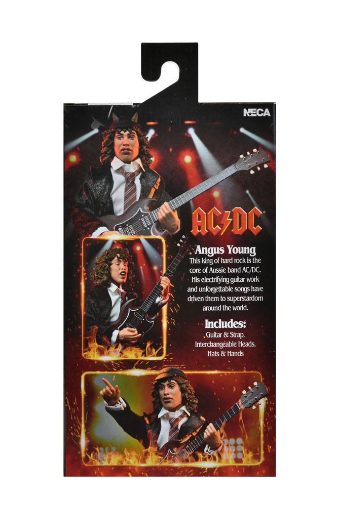 AC/DC Clothed Action Figure Angus Young (Highway to Hell) 20 cm by LAB7 Malta, Europe