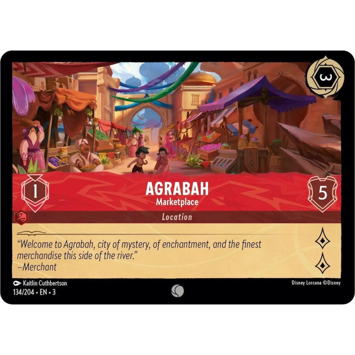 Agrabah - Marketplace (134/204) (Into the Inklands) in Malta | LAB7