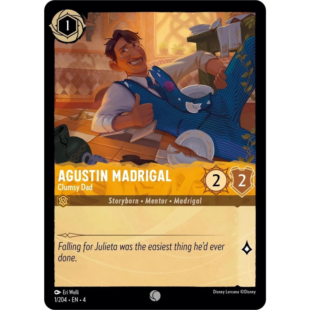 Agustin Madrigal - Clumsy Dad (1/204) (Ursula's Return) in Malta | LAB7