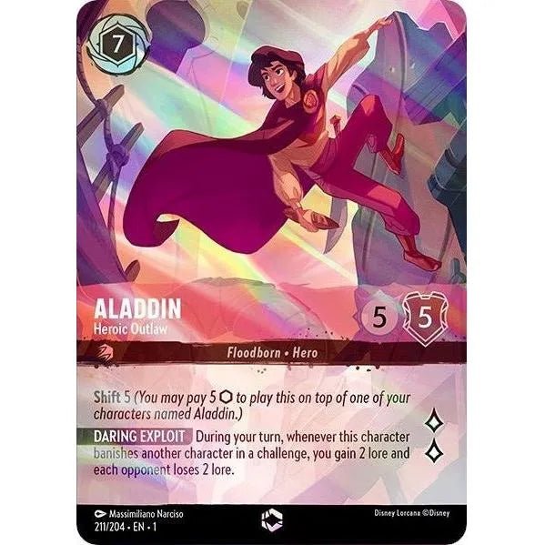 Aladdin - Heroic Outlaw (Enchanted) (211/204) (The First Chapter) in Malta | LAB7