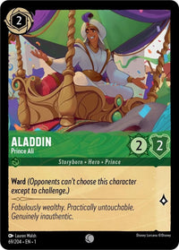 Image for Aladdin - Prince Ali (69/204) (The First Chapter) - Disney Lorcana