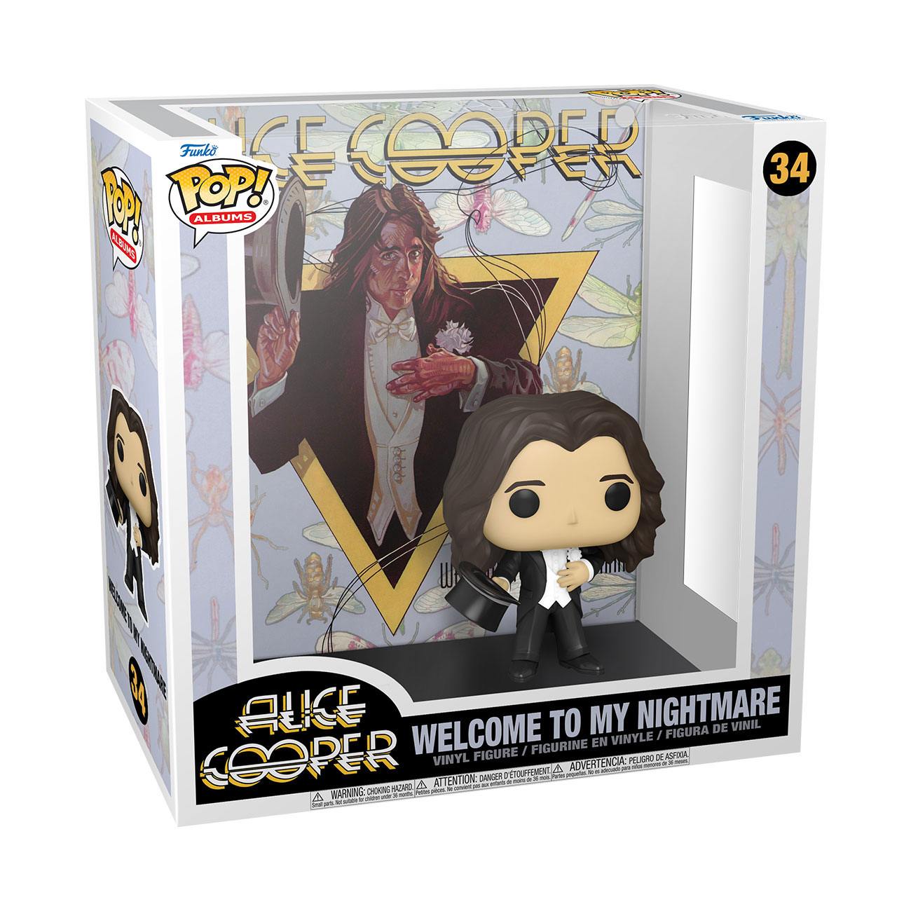 Buy Alice Cooper - Welcome To My Nightmare Pop! Albums #034 2 - fast Malta shipping across Europe. Limited stock, secure checkout. Order now!