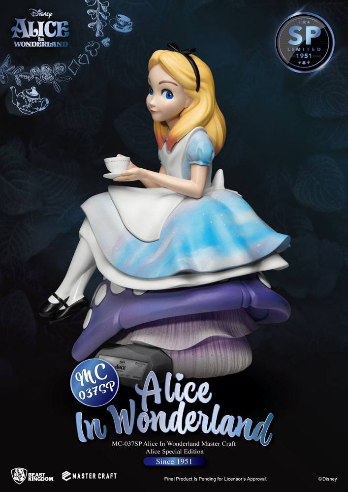 Alice In Wonderland Master Craft Statue Alice Special Edition 36 cm by LAB7 Malta, Europe