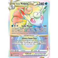 Alolan Vulpix VSTAR (Secret) (197/195) (SWSH12: Silver Tempest) in Malta | LAB7