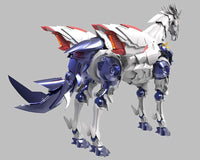 Alphamax Steel Jeeg Light - Up Action Figure Panzeroid (DH Goukin) 40 cm by LAB7 Malta, Europe