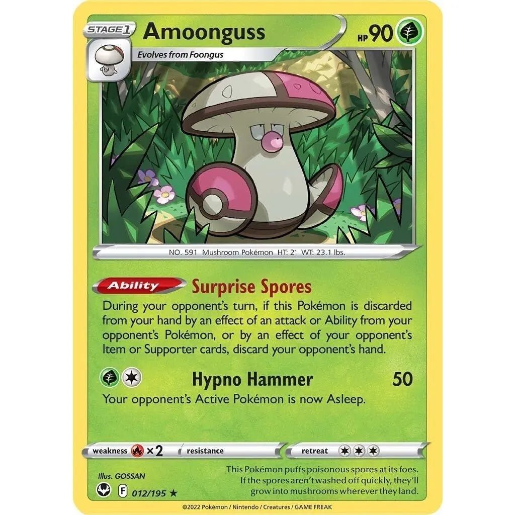 Amoonguss (012/195) (SWSH12: Silver Tempest) in Malta | LAB7