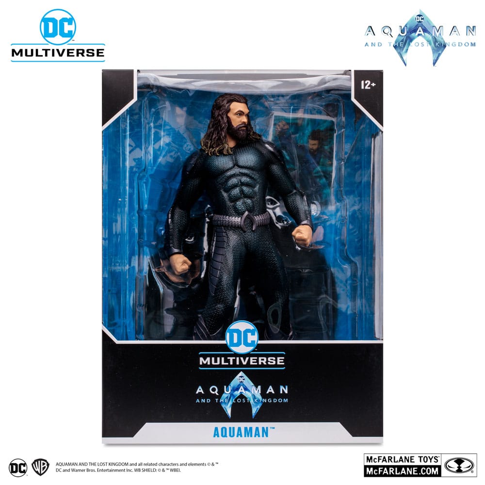 Aquaman and the Lost Kingdom DC Multiverse Megafig Action Figure Aquaman 30 cm by LAB7 Malta, Europe