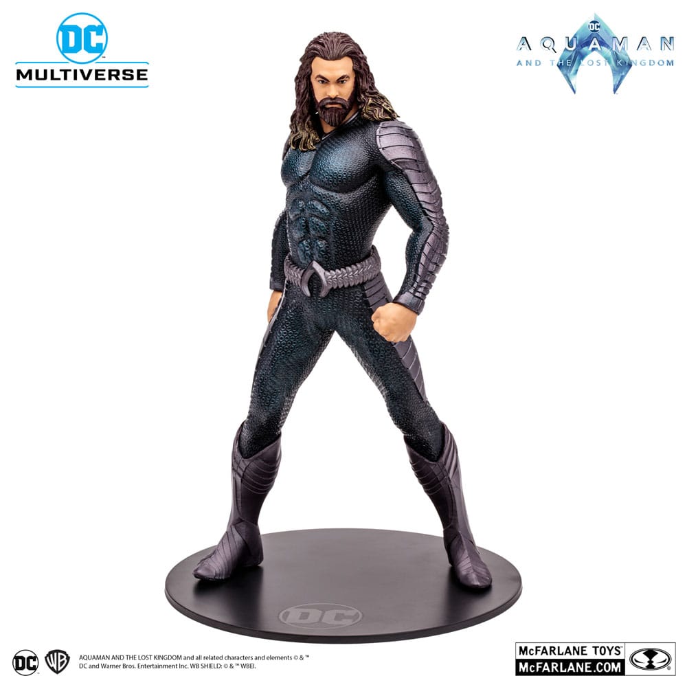 Aquaman and the Lost Kingdom DC Multiverse Megafig Action Figure Aquaman 30 cm by LAB7 Malta, Europe