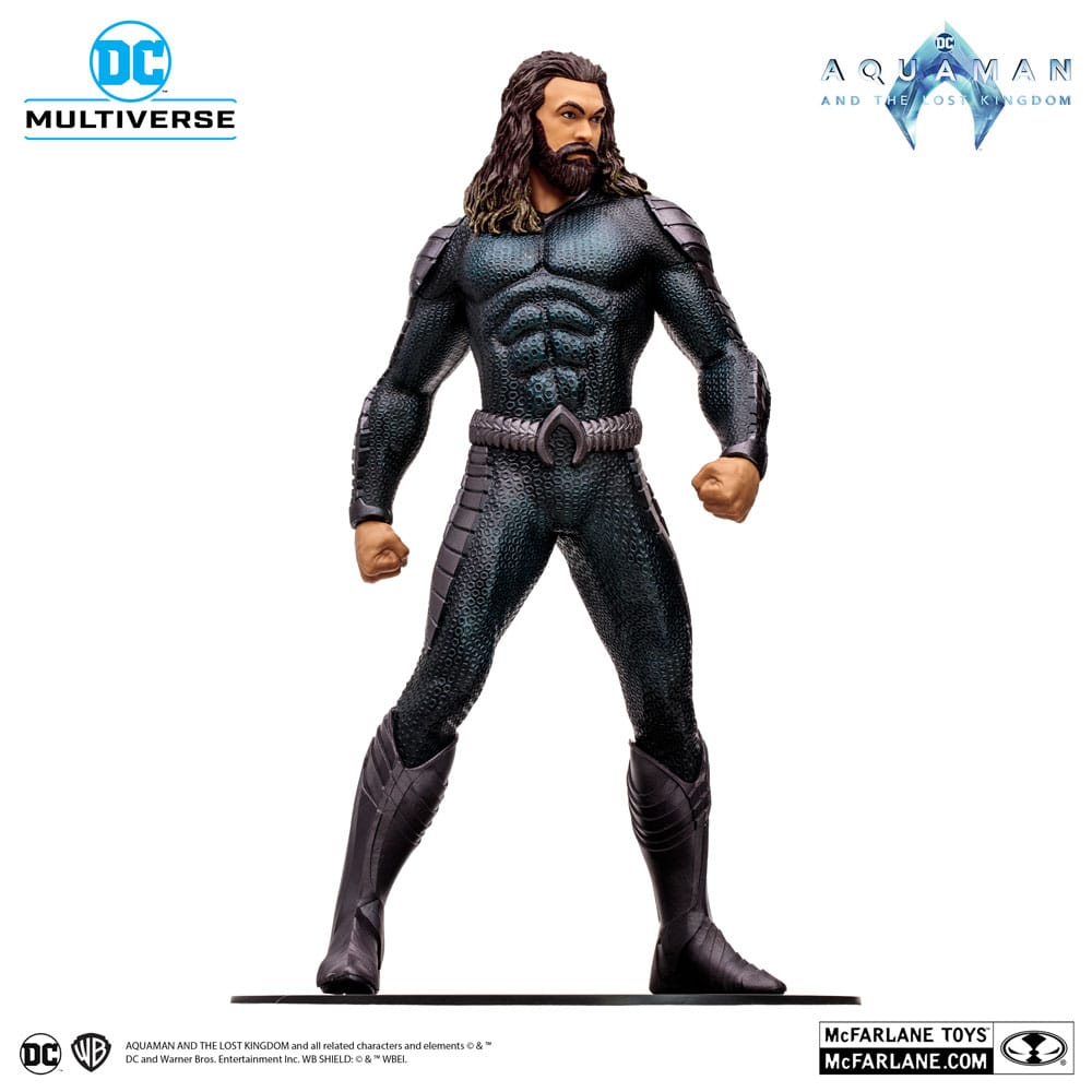 Aquaman and the Lost Kingdom DC Multiverse Megafig Action Figure Aquaman 30 cm by LAB7 Malta, Europe