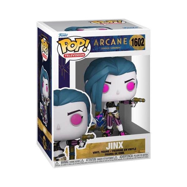 Arcane POP TV No.1602 Jinx Figure by LAB7 Malta, Europe