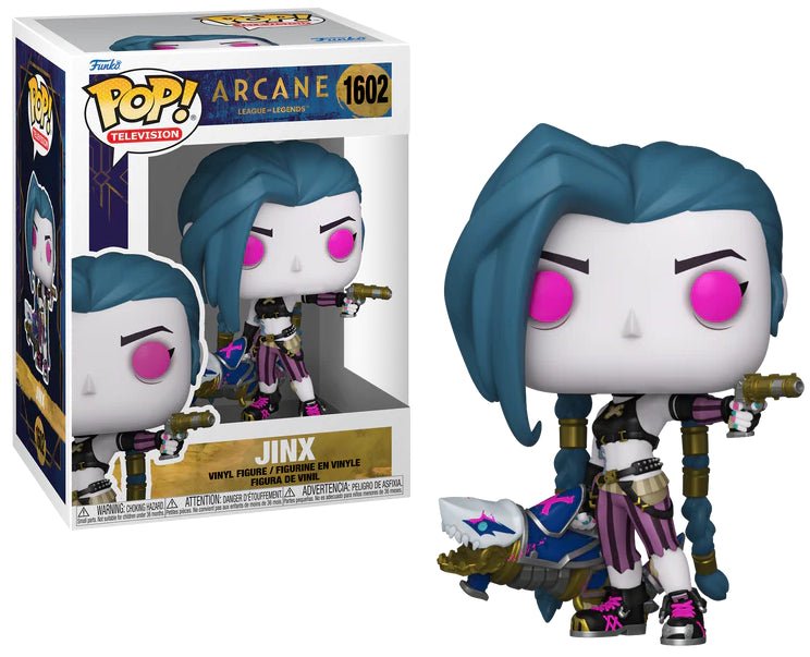Arcane POP TV No.1602 Jinx Figure by LAB7 Malta, Europe