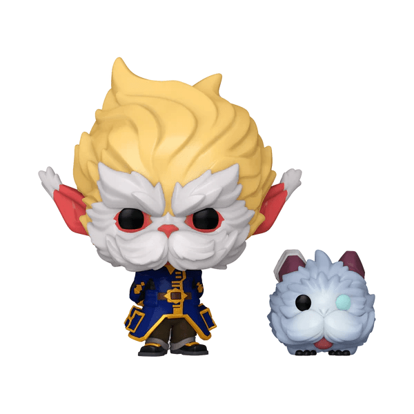 Arcane POP TV No.1605 Heimerdinger with Poro Figure by LAB7 Malta, Europe
