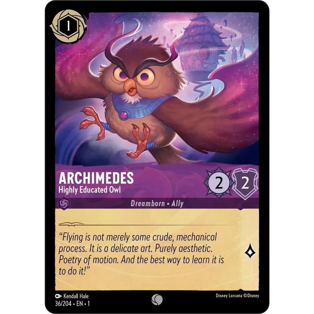 Archimedes - Highly Educated Owl (36/204) (The First Chapter) in Malta | LAB7