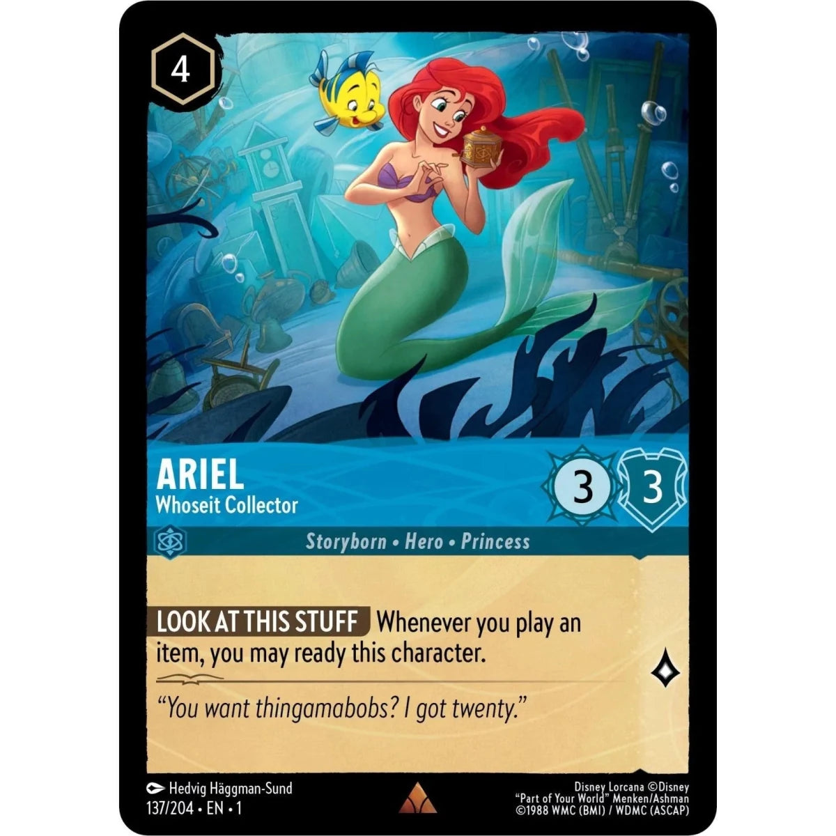 Ariel - Whoseit Collector (137/204) (The First Chapter) in Malta | LAB7