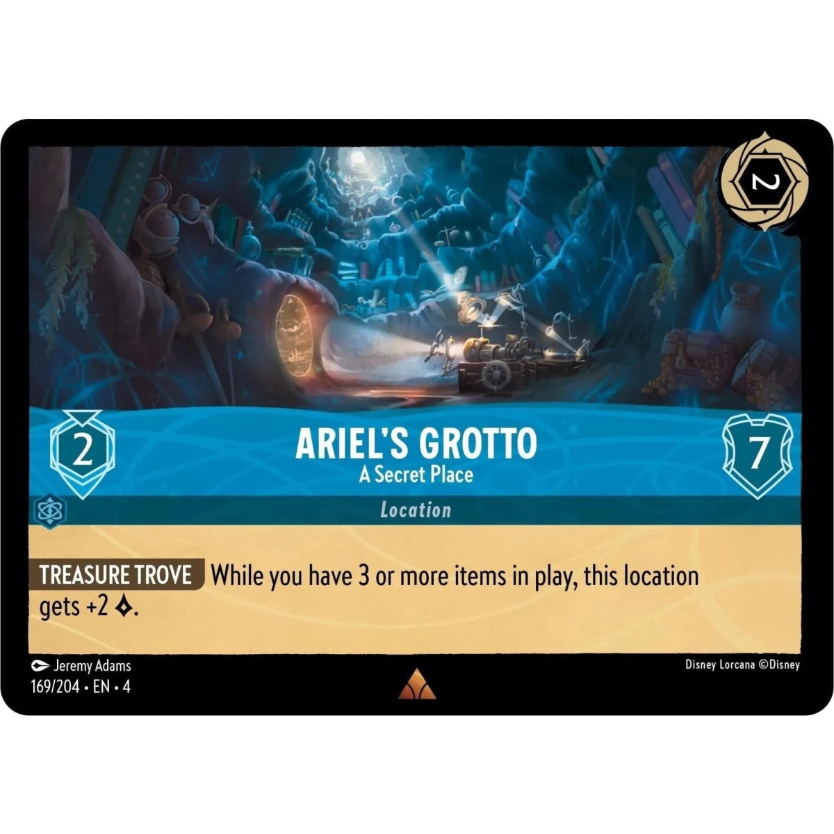Ariel's Grotto - A Secret Place (169/204) (Ursula's Return) in Malta | LAB7