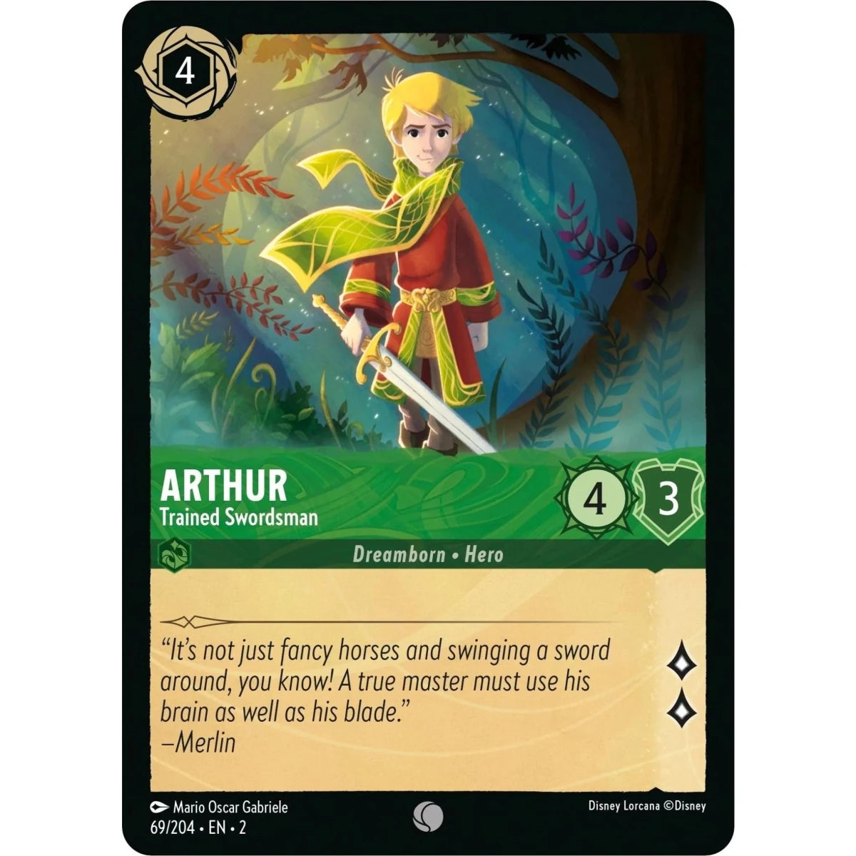 Arthur - Trained Swordsman (69/204) (Rise of the Floodborn) in Malta | LAB7