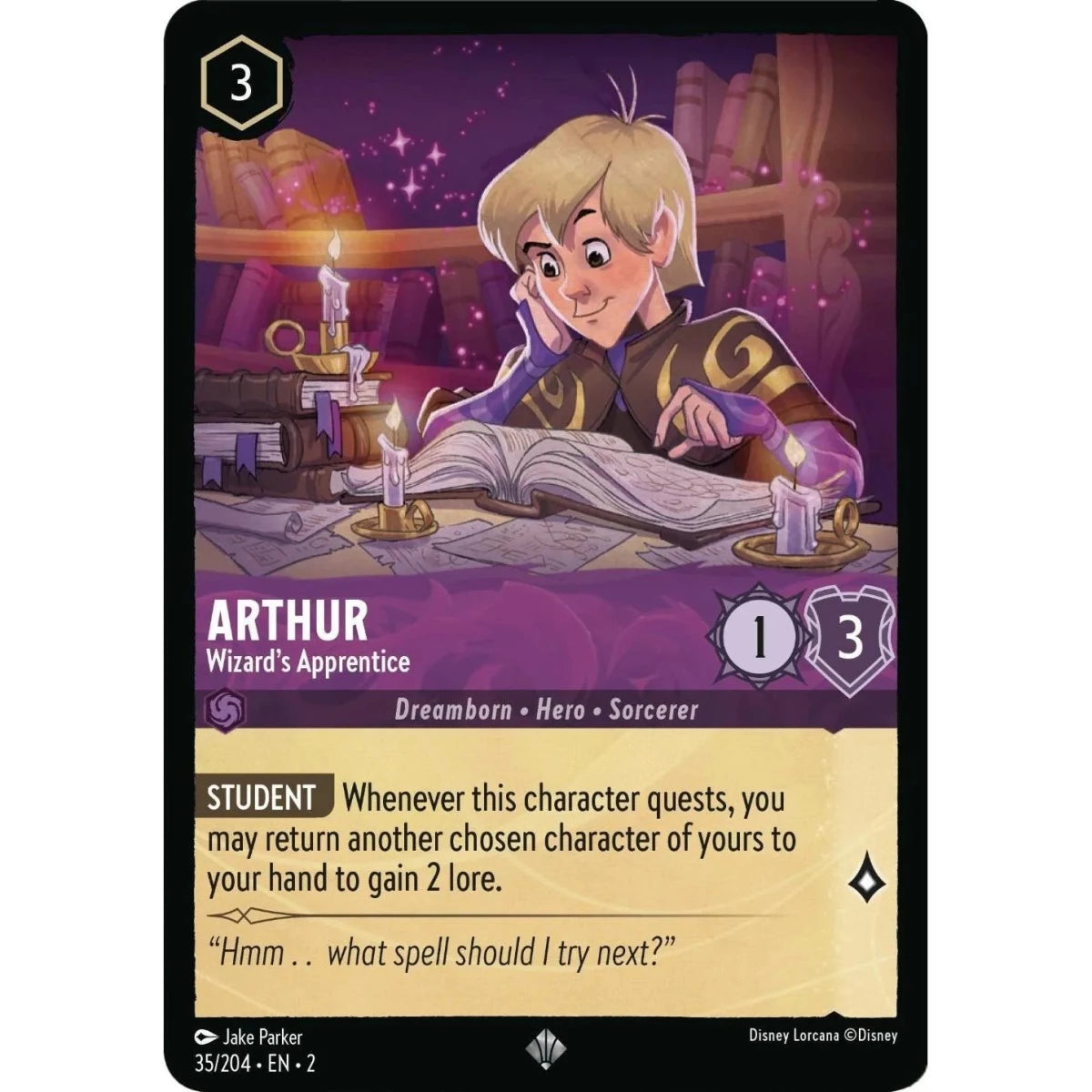Arthur - Wizard's Apprentice (35/204) (Rise of the Floodborn) in Malta | LAB7