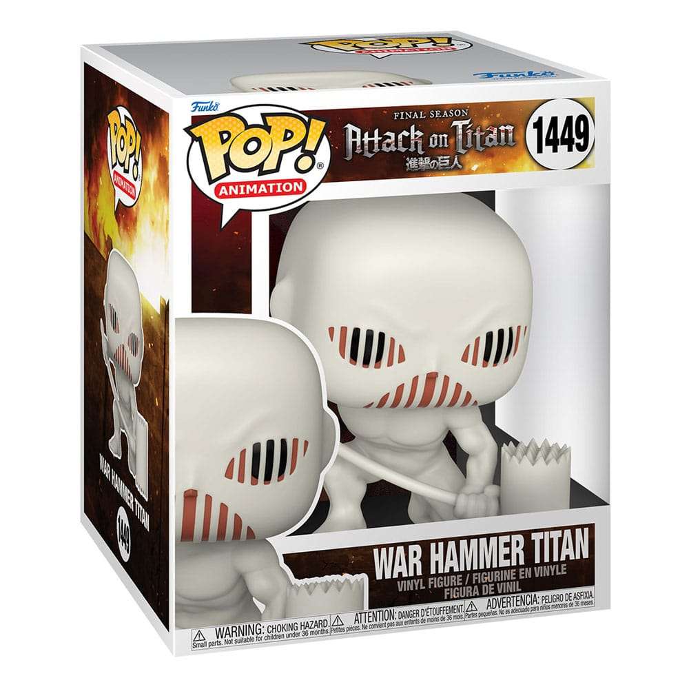 Attack on Titan Oversized POP! Vinyl Figure War Hammer Titan 15 cm by LAB7 Malta, Europe