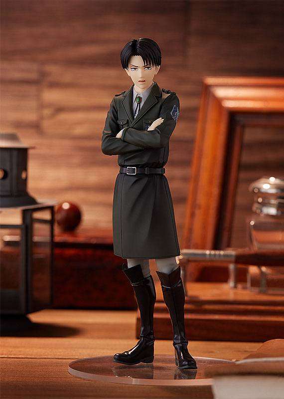 Attack on Titan Pop Up Parade PVC Statue Levi Dark Color Ver. (Damaged Box) in Malta | LAB7