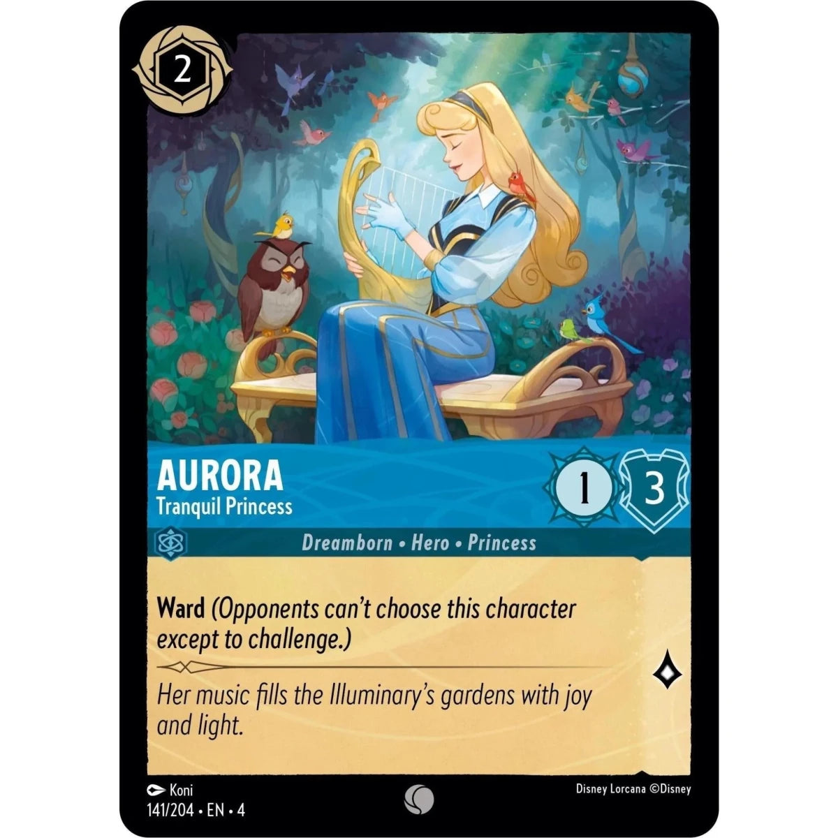 Aurora - Tranquil Princess (141/204) (Ursula's Return) in Malta | LAB7