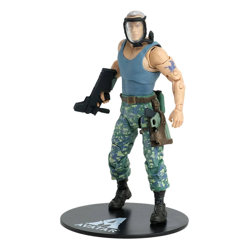 Avatar Action Figure Colonel Miles Quaritch 18 cm by LAB7 Malta, Europe