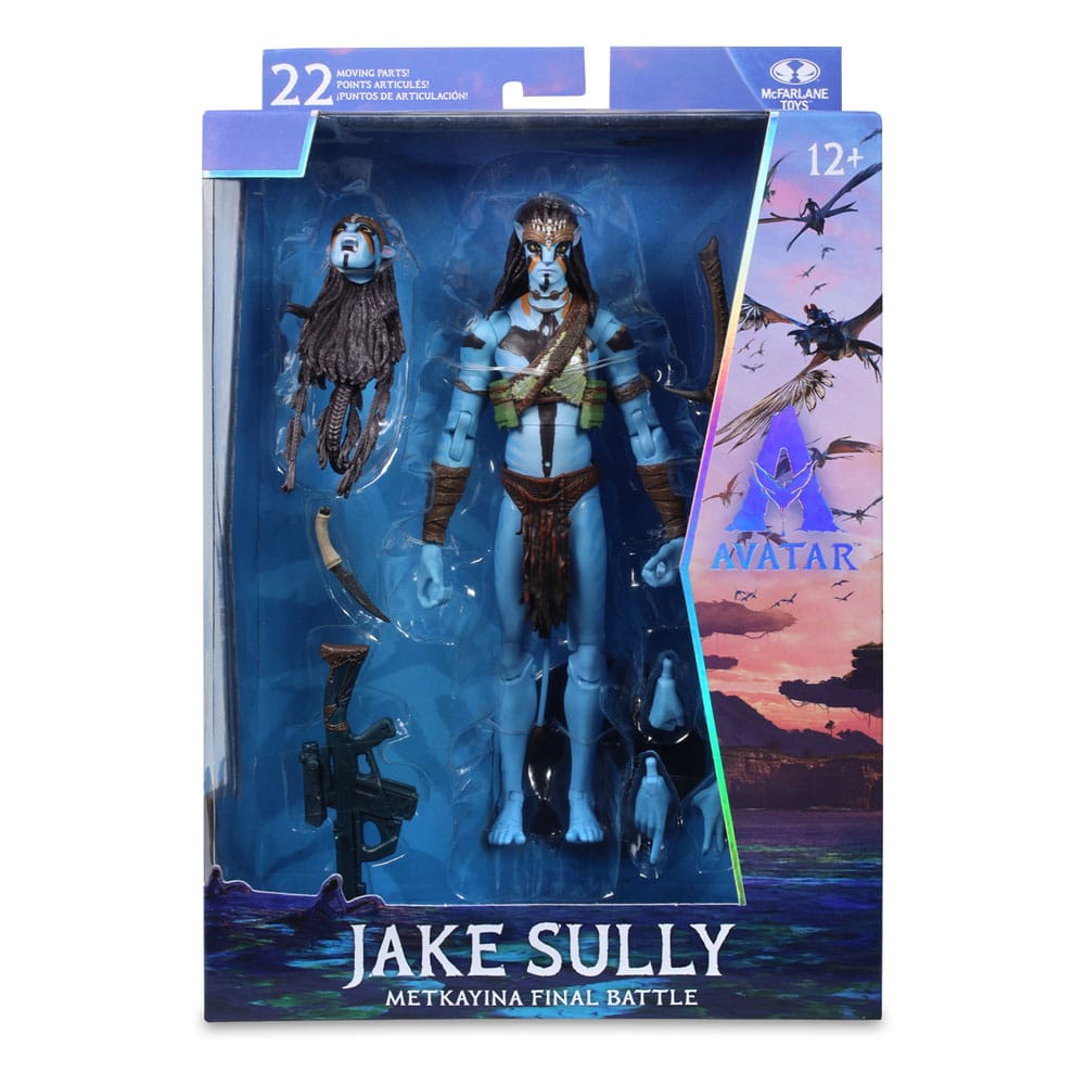 Avatar Fire And Ash Jake Sully Metkayina Final Battle Action Figure 18 Cm 787926163117 by LAB7 Malta, Europe
