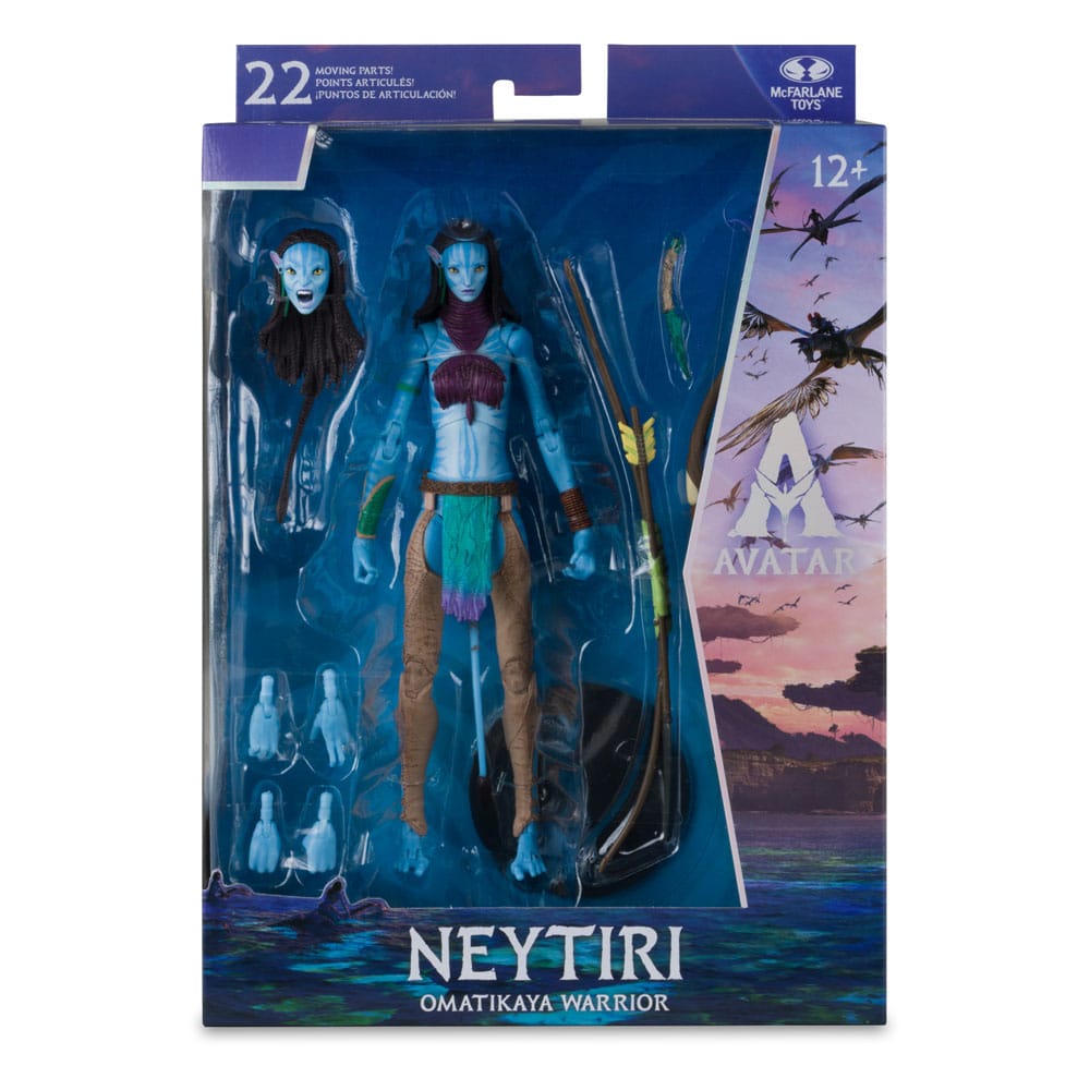 Avatar Fire And Ash Neytiri Omatikaya Warrior Action Figure 18 Cm 787926163124 by LAB7 Malta, Europe