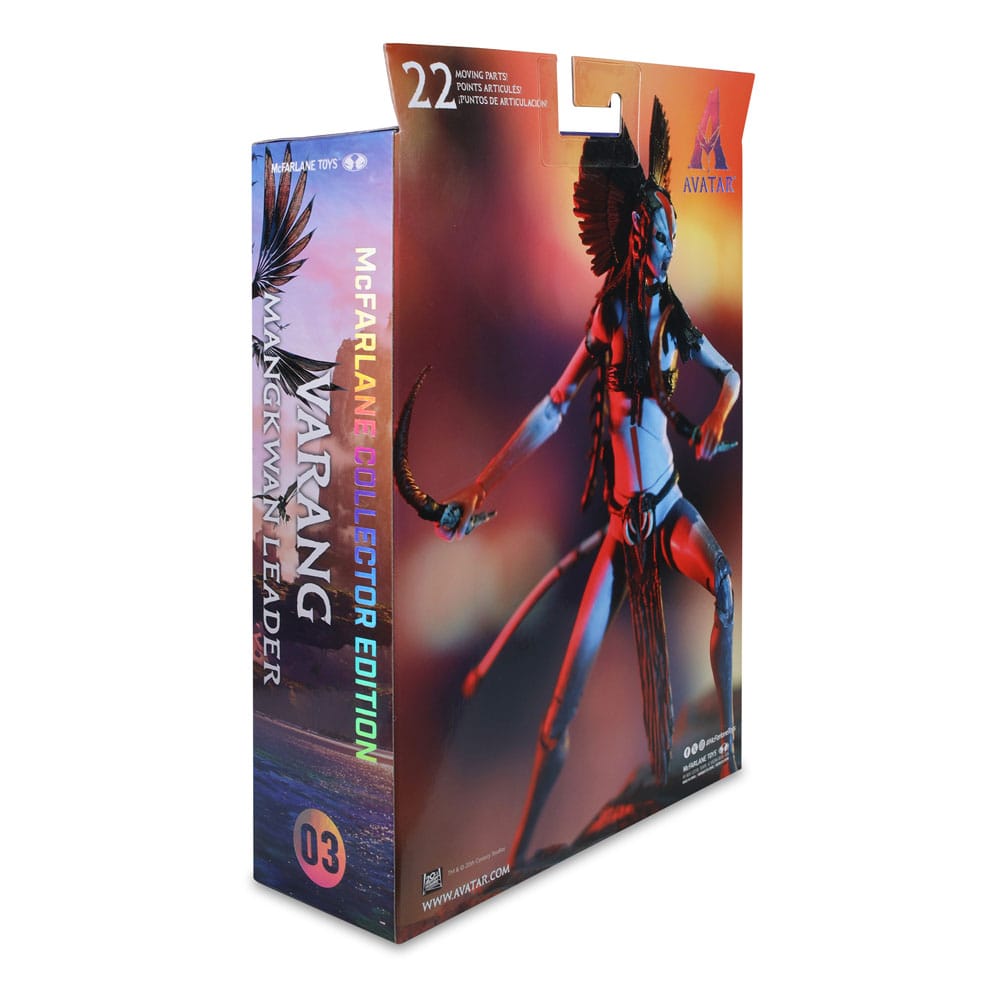 Avatar Fire And Ash Varang Mangkwan Leader Action Figure 18 Cm 787926163131 by LAB7 Malta, Europe