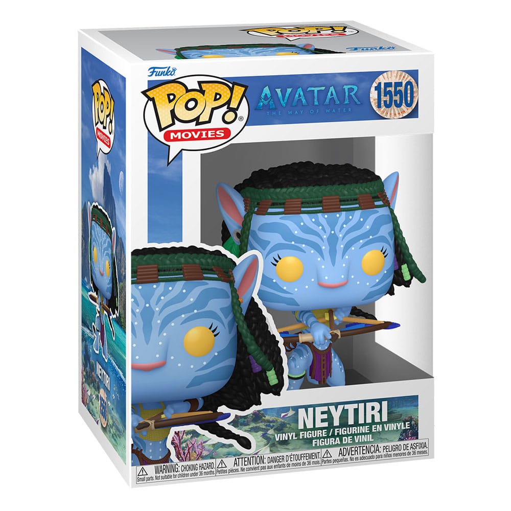 Avatar: The Way of Water POP! Movies Vinyl Figure Neytiri (Battle) 9 cm by LAB7 Malta, Europe