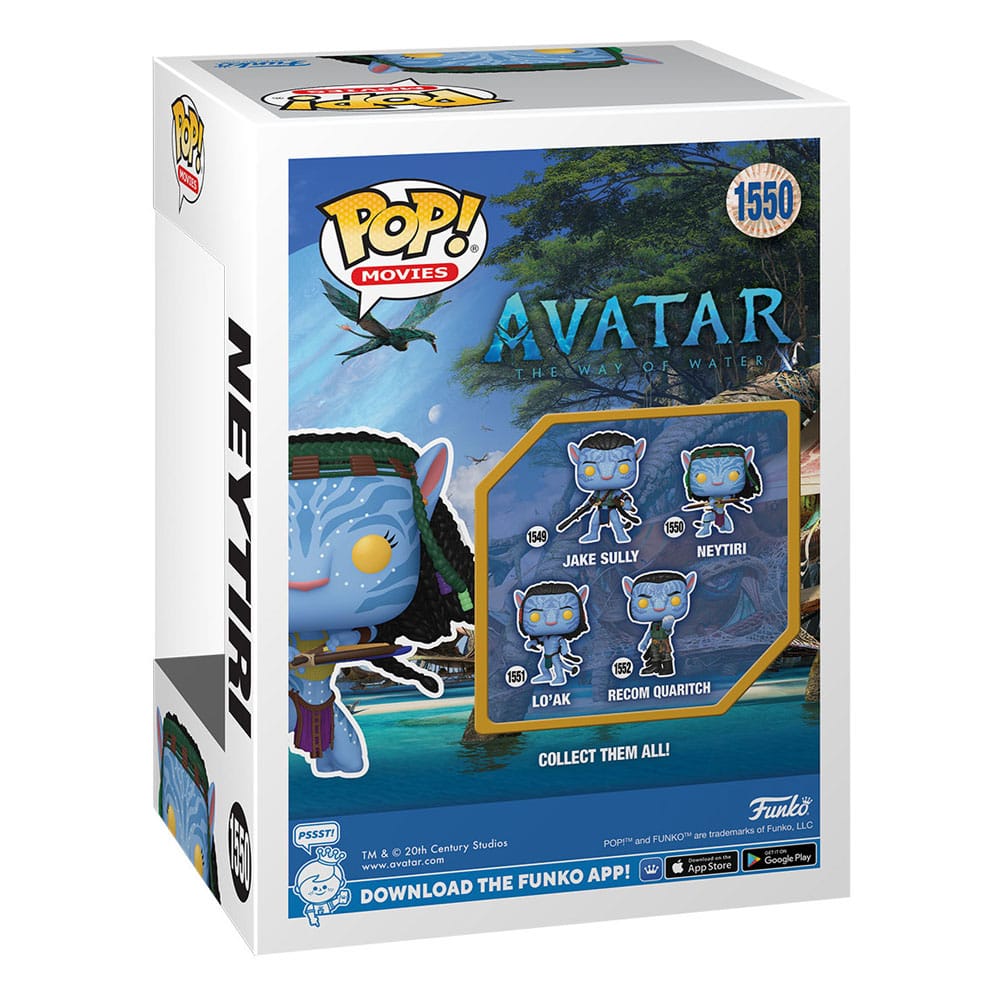 Avatar: The Way of Water POP! Movies Vinyl Figure Neytiri (Battle) 9 cm by LAB7 Malta, Europe
