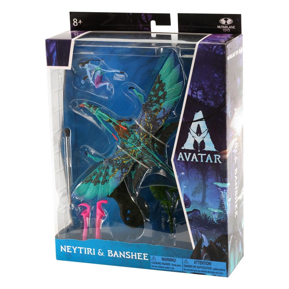Avatar W.O.P Deluxe Large Action Figures Neytiri & Banshee by LAB7 Malta, Europe