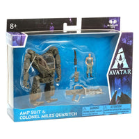 Avatar W.O.P Deluxe Medium Action Figures Amp Suit & Colonel Miles Quaritch by LAB7 Malta, Europe