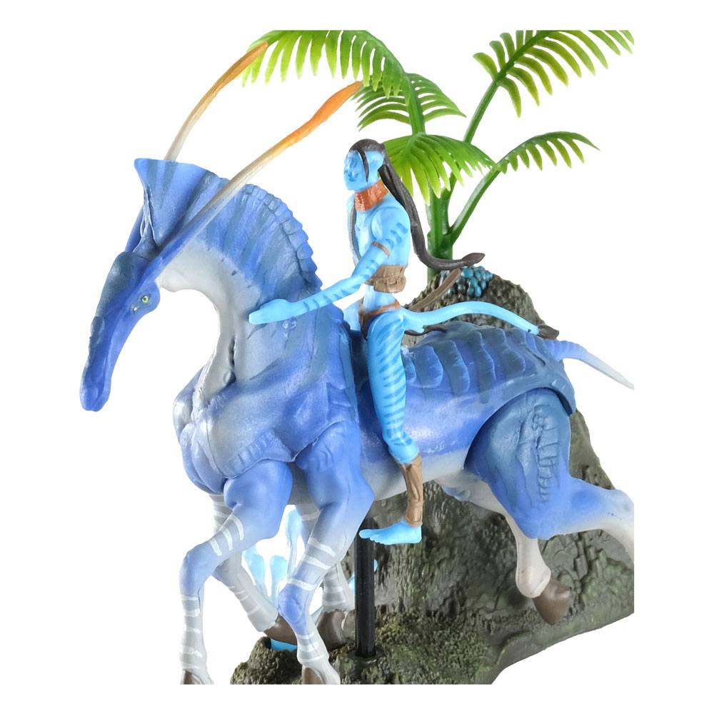 Avatar W.O.P Deluxe Medium Action Figures Tsu'tey & Direhorse by LAB7 Malta, Europe