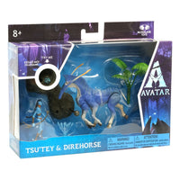 Avatar W.O.P Deluxe Medium Action Figures Tsu'tey & Direhorse by LAB7 Malta, Europe