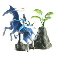 Avatar W.O.P Deluxe Medium Action Figures Tsu'tey & Direhorse by LAB7 Malta, Europe