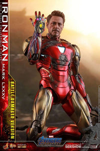 Avengers: Endgame MMS Diecast Action Figure 1/6 Iron Man Mark LXXXV Battle Damaged Ver. 32 cm by LAB7 Malta, Europe