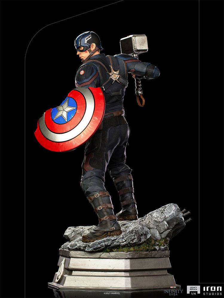 Avengers Infinity Saga Legacy Replica Statue 1/4 Captain America by LAB7 Malta, Europe
