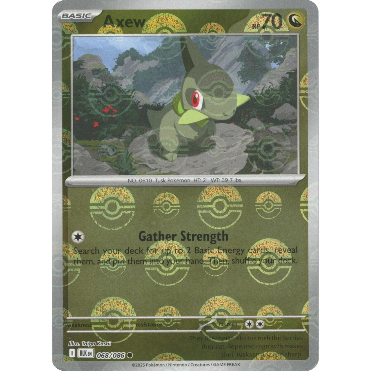 Axew (Poke Ball Pattern) (068/086) (SV: Black Bolt) in Malta | LAB7