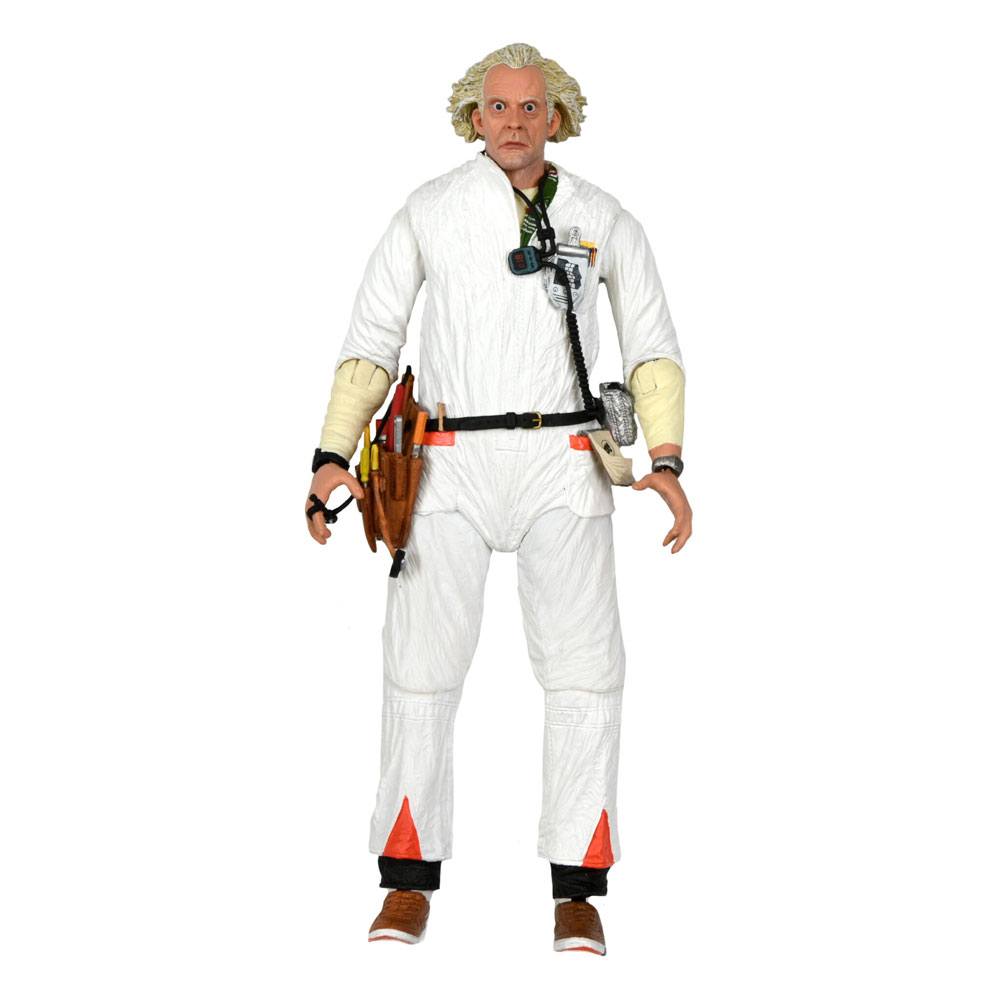 Back to the Future Action Figure Ultimate Doc Brown (1985) 18 cm by LAB7 Malta, Europe