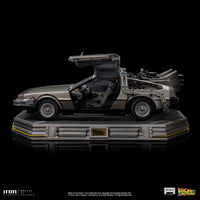 Back to the Future Art Scale Statue 1/10 DeLorean 23 cm by LAB7 Malta, Europe