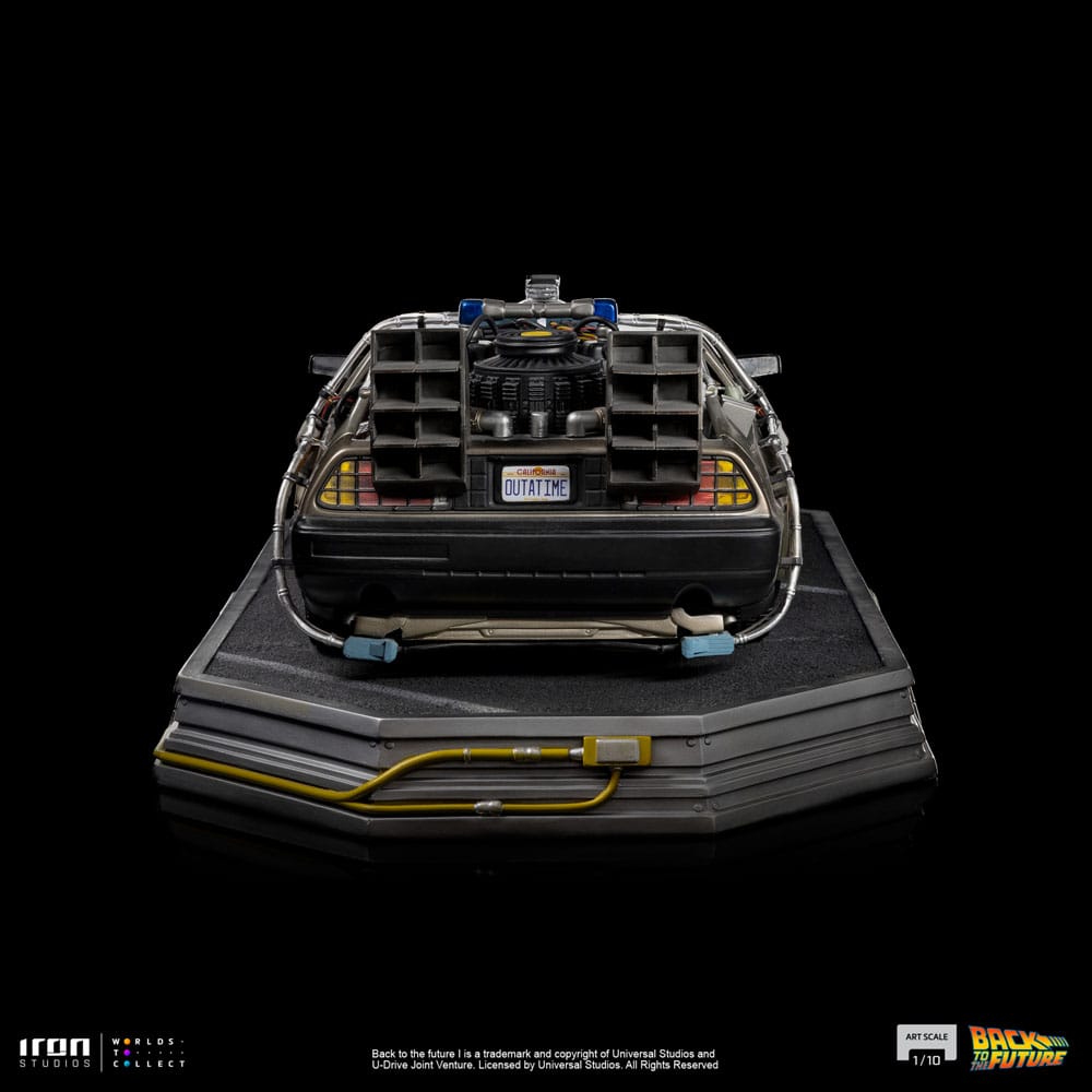 Back to the Future Art Scale Statue 1/10 DeLorean 23 cm by LAB7 Malta, Europe