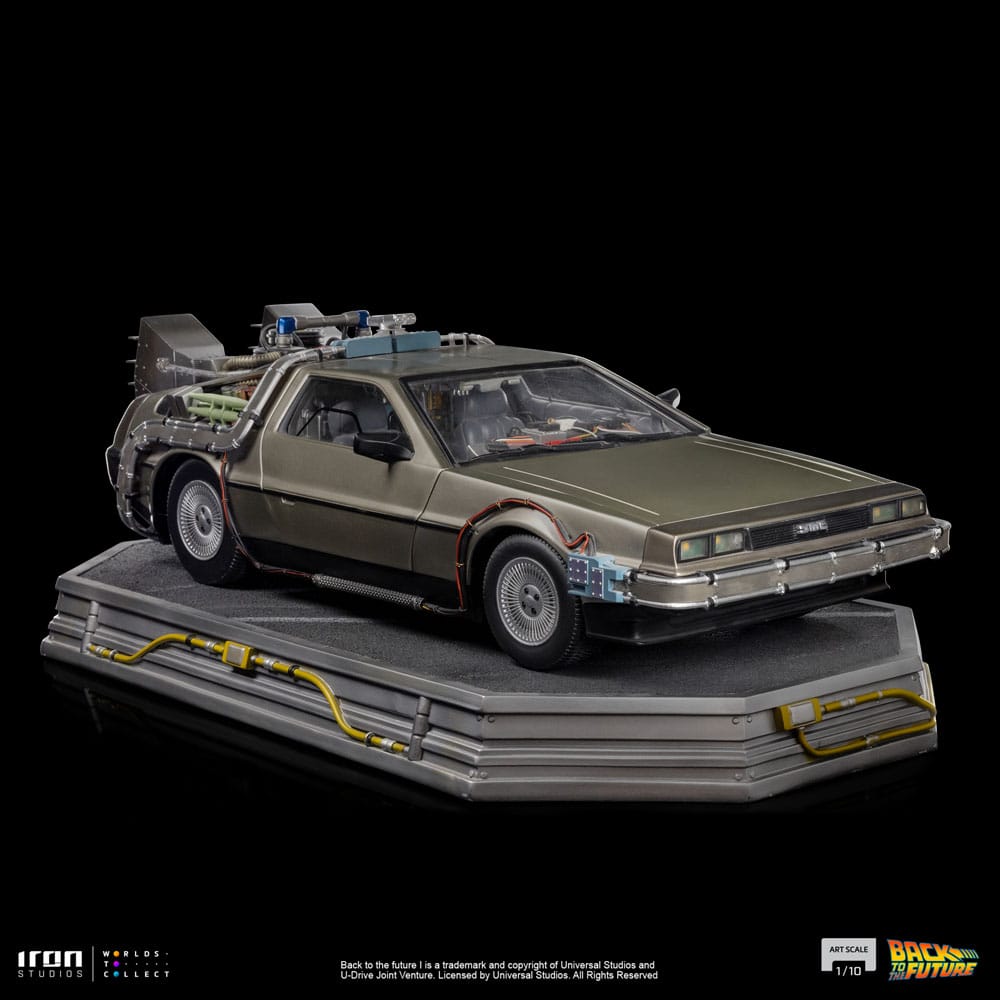 Back to the Future Art Scale Statue 1/10 DeLorean 23 cm by LAB7 Malta, Europe