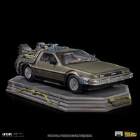 Back to the Future Art Scale Statue 1/10 DeLorean 23 cm by LAB7 Malta, Europe