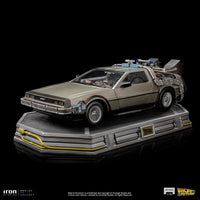 Back to the Future Art Scale Statue 1/10 DeLorean 23 cm by LAB7 Malta, Europe