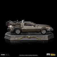 Back to the Future Art Scale Statue 1/10 DeLorean 23 cm by LAB7 Malta, Europe