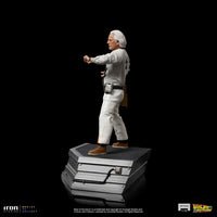 Back to the Future Art Scale Statue 1/10 Doc Brown 22 cm by LAB7 Malta, Europe