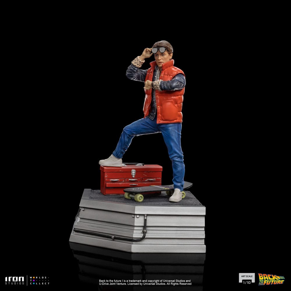 Back to the Future Art Scale Statue 1/10 Marty McFly 20 cm by LAB7 Malta, Europe