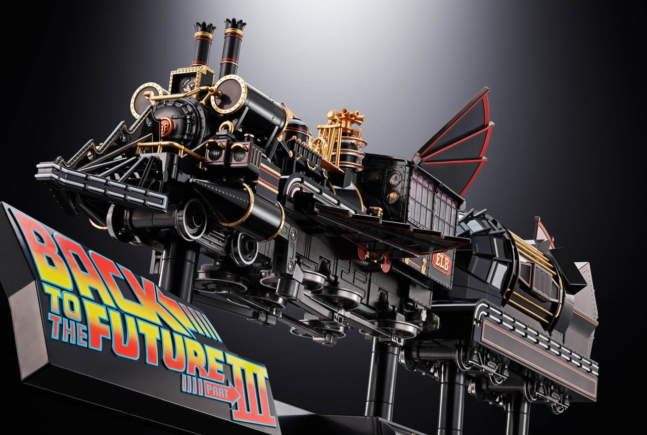 Back to the Future Chogokin Time Train Action Figure 52 cm by LAB7 Malta, Europe