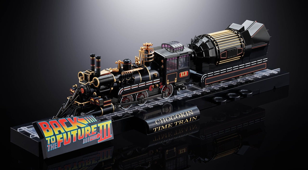 Back to the Future Chogokin Time Train Action Figure 52 cm by LAB7 Malta, Europe