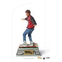 Back to the Future II Art Scale Statue 1/10 Marty McFly on Hoverboard 22 cm by LAB7 Malta, Europe